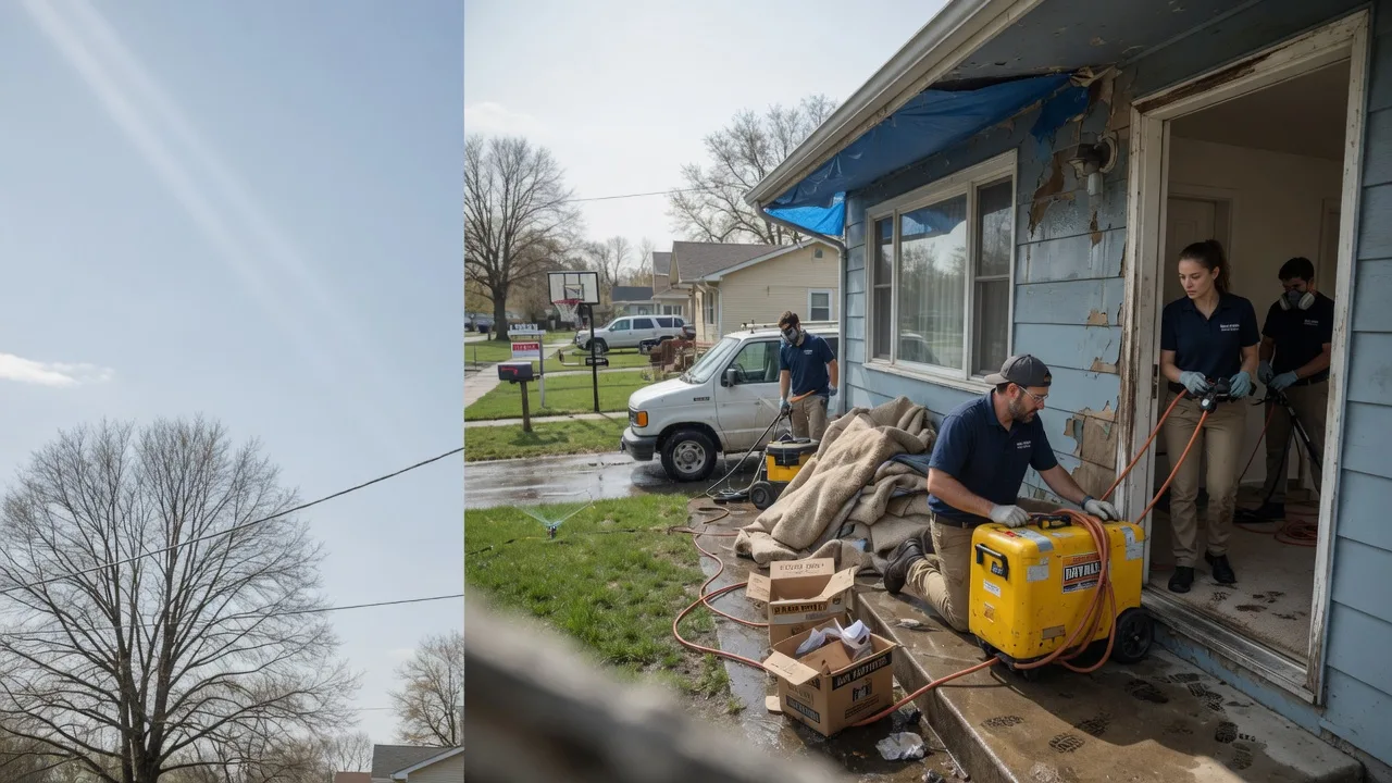 Basement Flood Cleanup in Herminie, PA near me